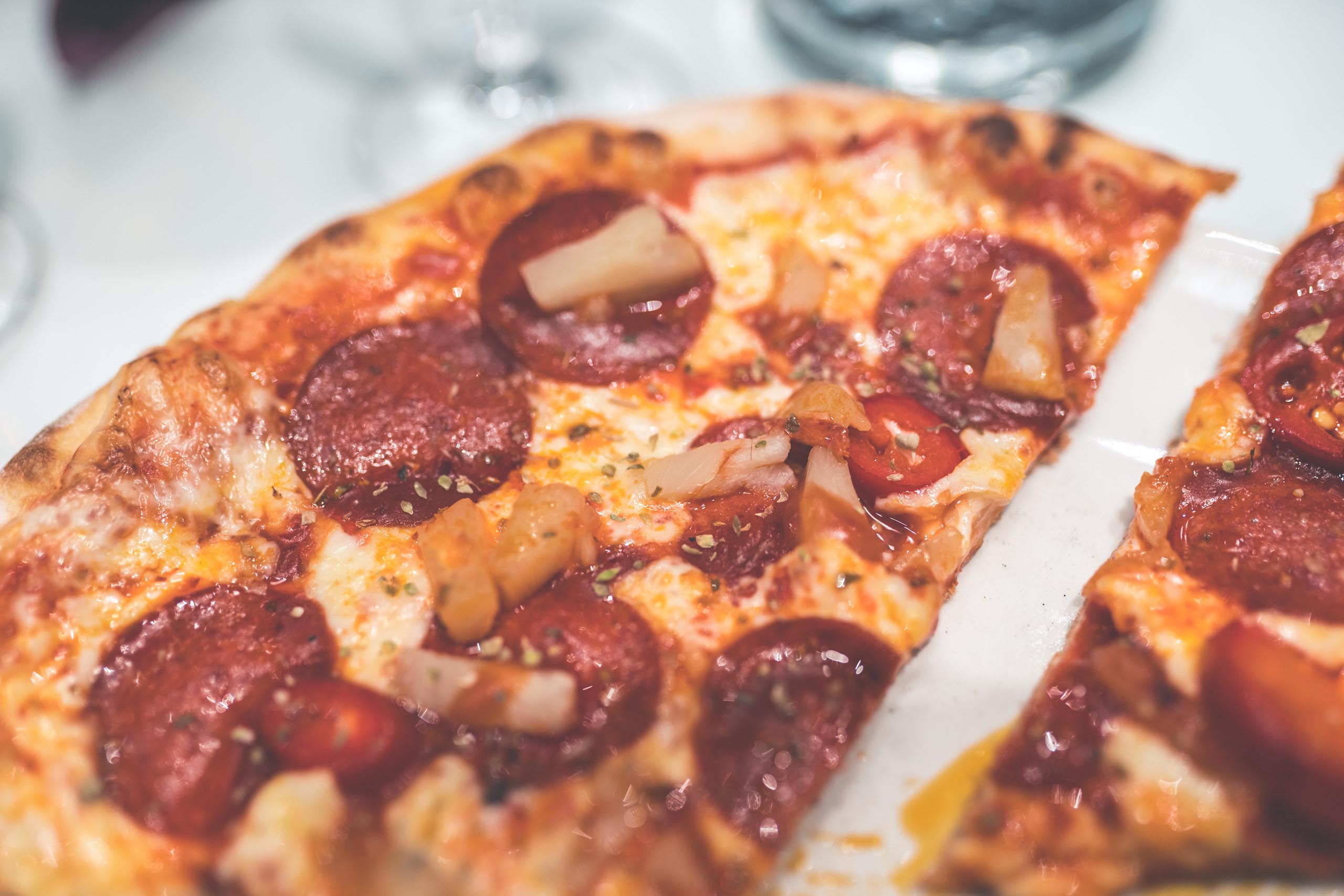 Vegaaninen ja kasvispizza mukaan nopeasti Vaasan keskustasta
